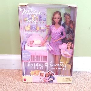 Midge and baby happy family set